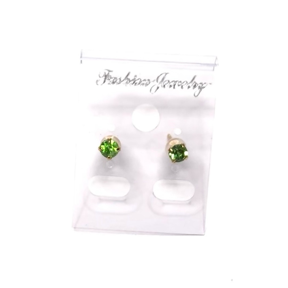 New Green Stud Earrings